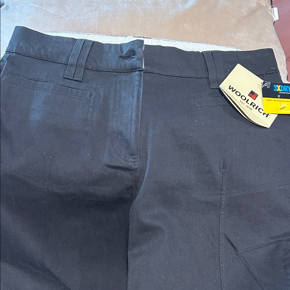 Woolrich Black Women's Trousers